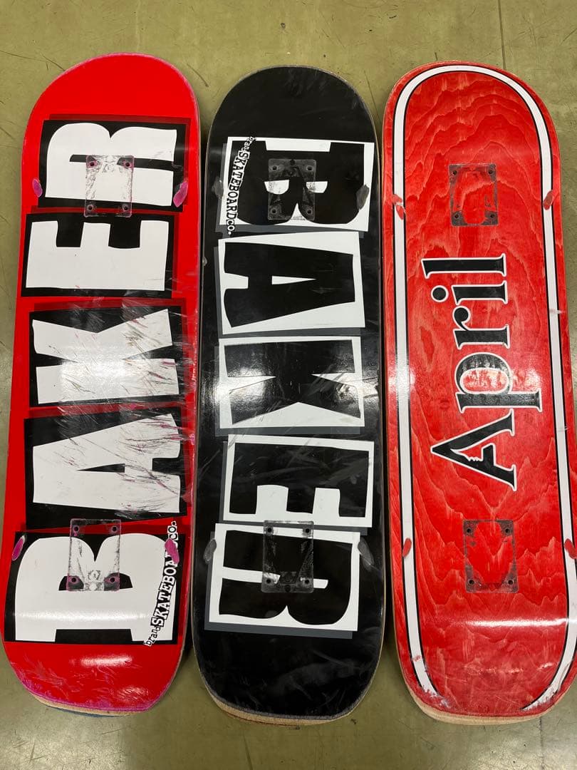 BAKER & April スケートボードデッキセット