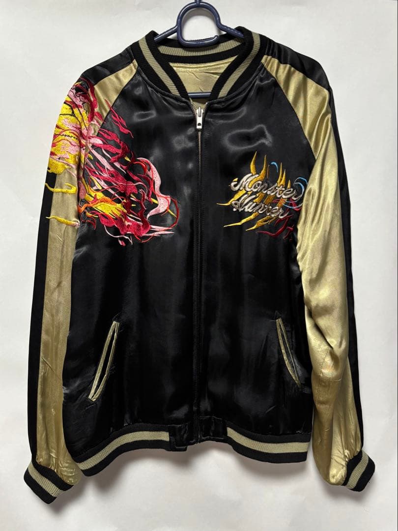 【未着用】モンスターハンター 5周年 スカジャン リオレウス Lサイズ