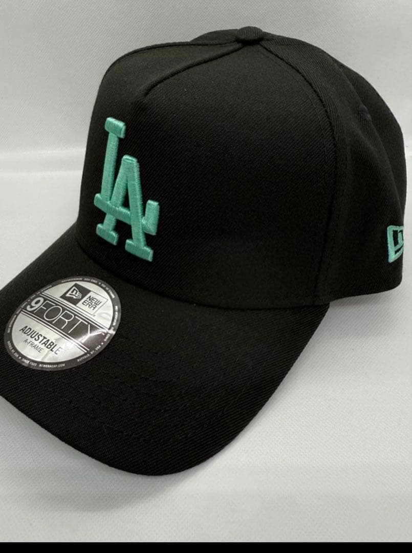 ニューエラ　ドジャース　海外　限定　ティファニーブルー　スナップバック