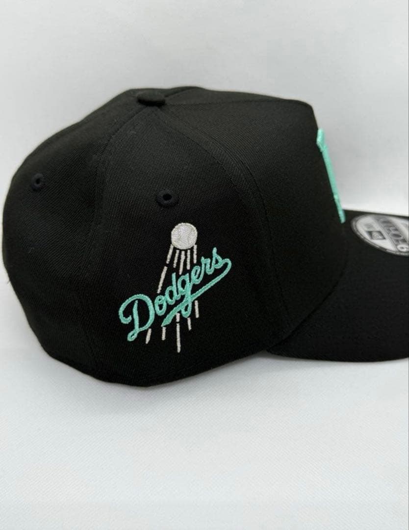 ニューエラ　ドジャース　海外　限定　ティファニーブルー　スナップバック