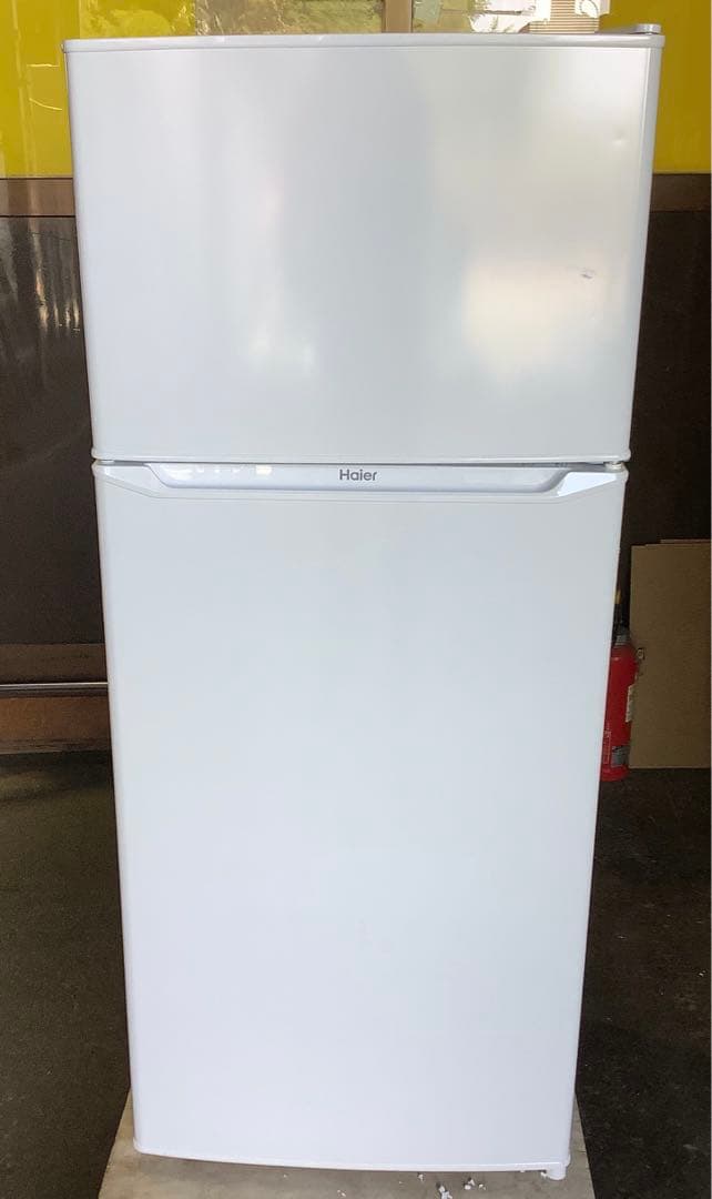 【弓魔】ハイアール 2ドア冷蔵庫 JR-N130B 130L 2021年製