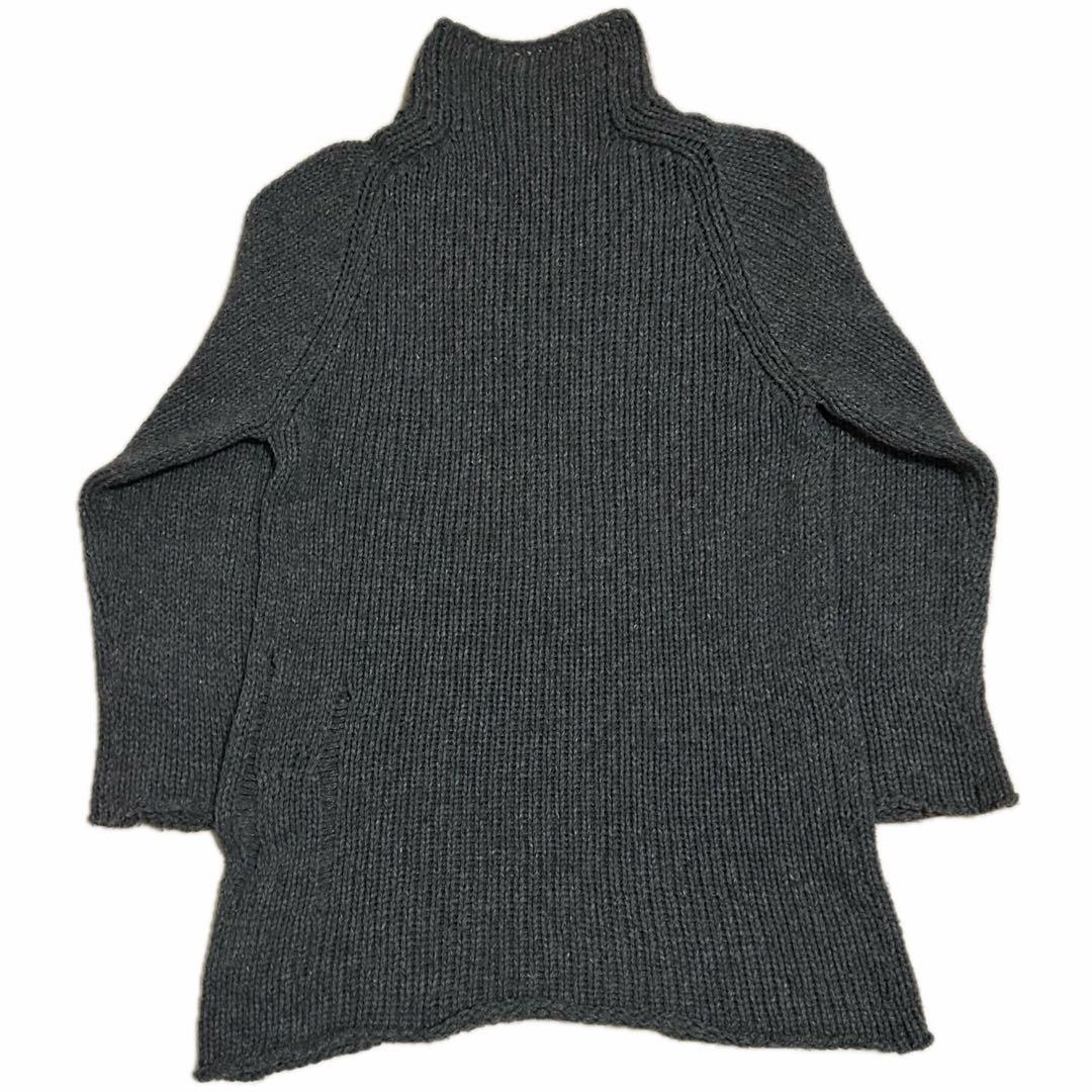 03AW GARCONS HOMME PLUS カーブ期 ダメージ加工ニット