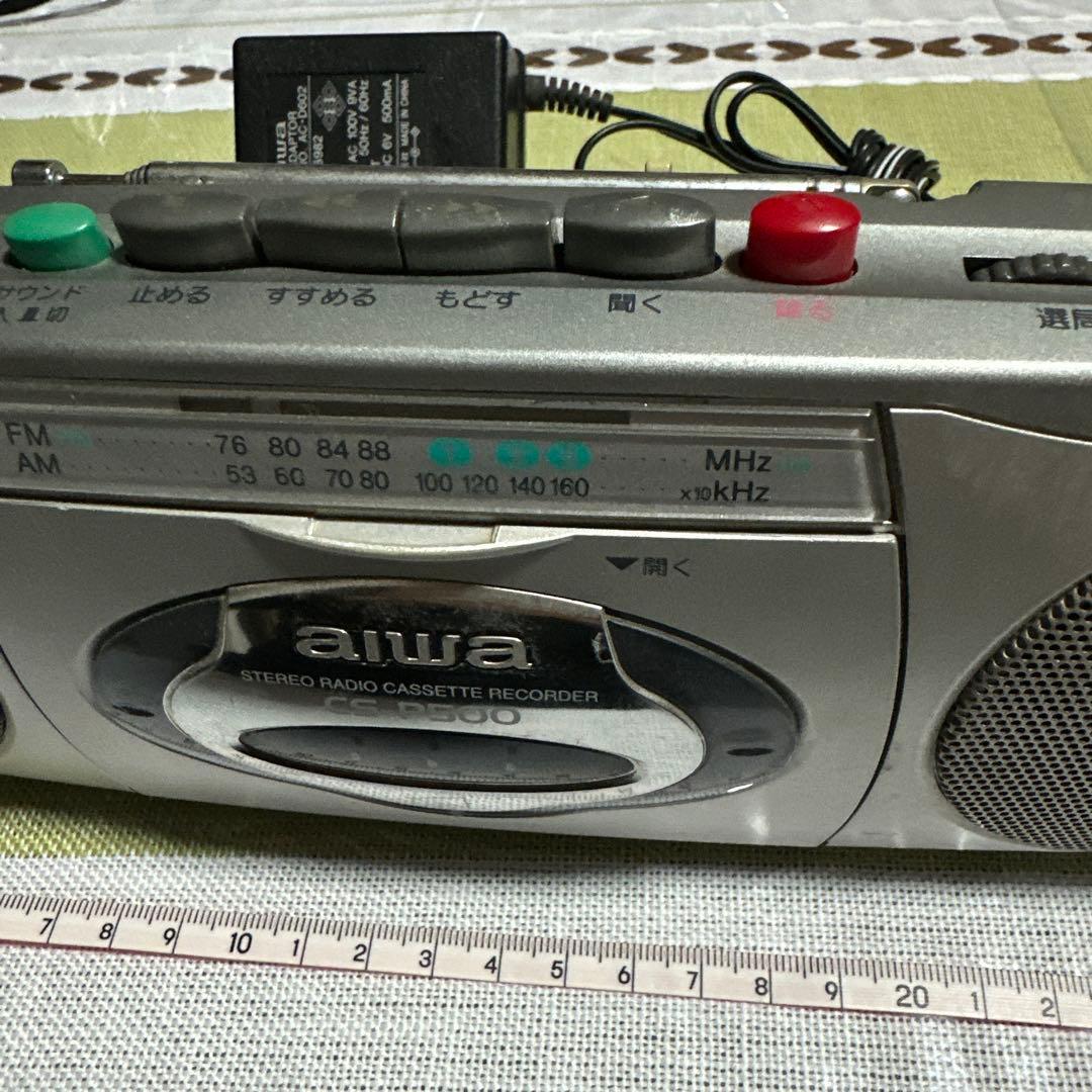 アイワ　カセットデッキ　CS-P500