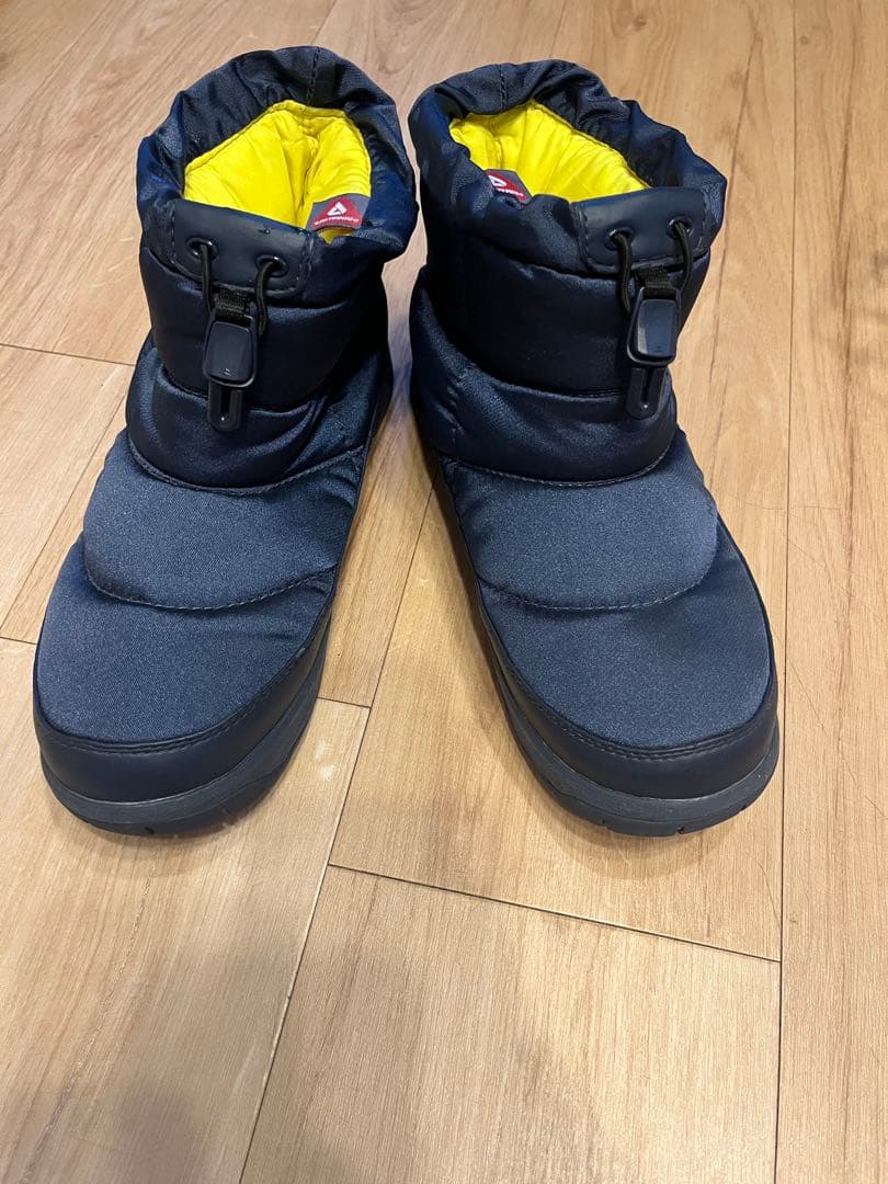 ノースフェイス　スノーブーツ 24cmネイビー/イエロー