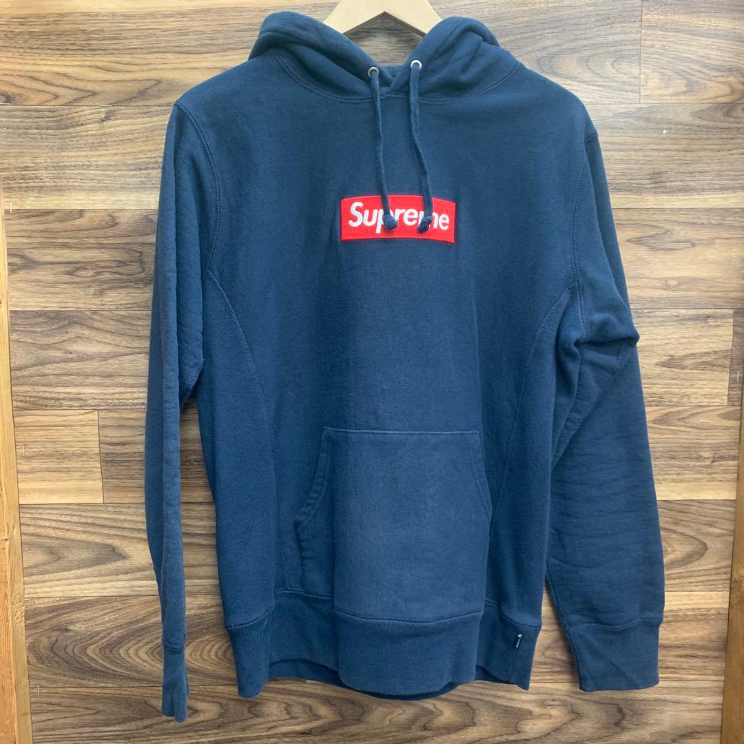 中古　シュプリーム　ボックスロゴパーカー