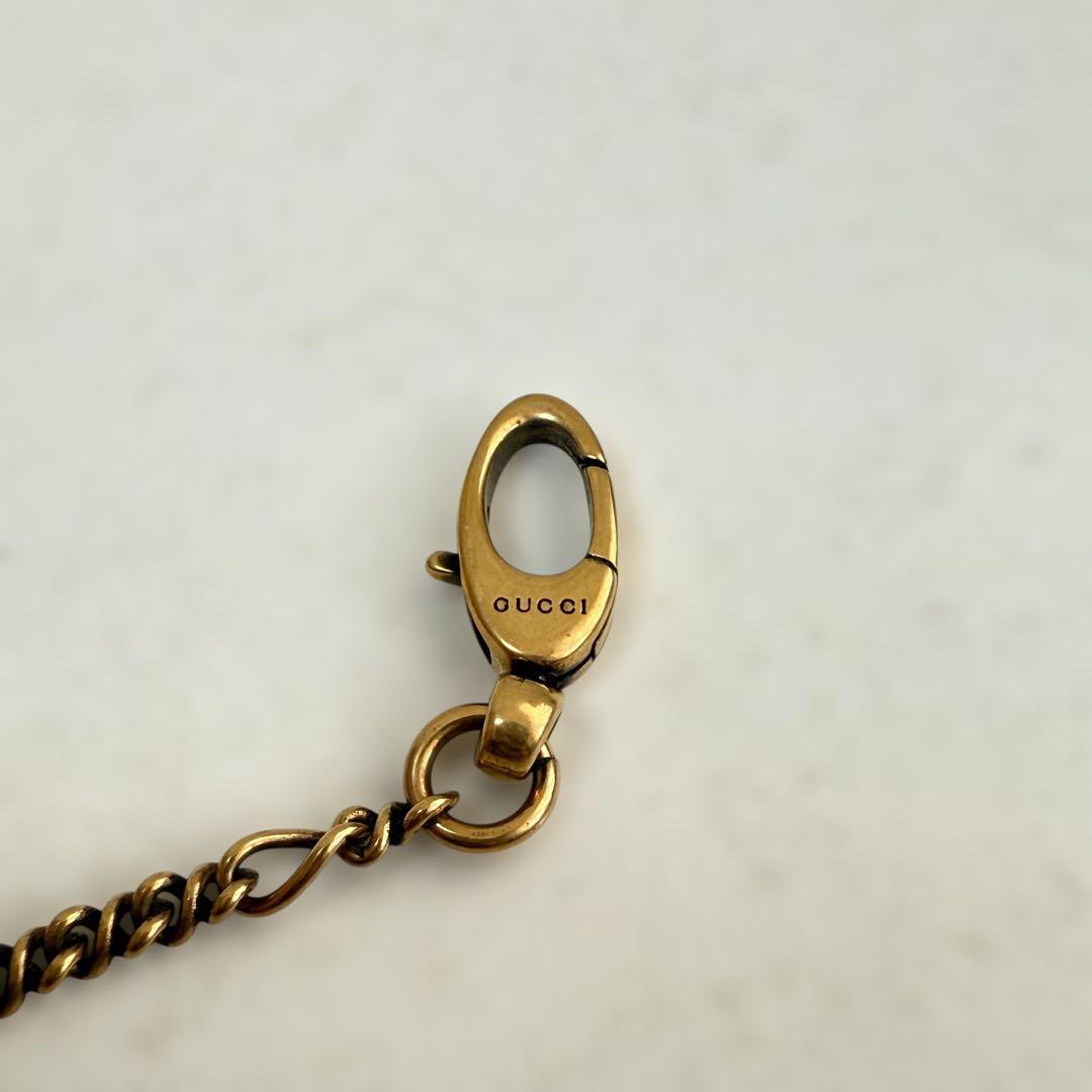 D*a様 GUCCI グッチ ライオンヘッド ゴールドネックレス アニマル ペン