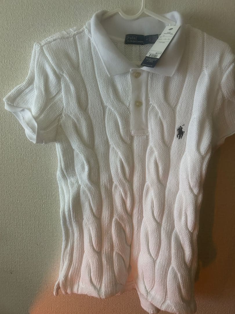 Polo by Ralph Lauren ホワイトポロシャツ M