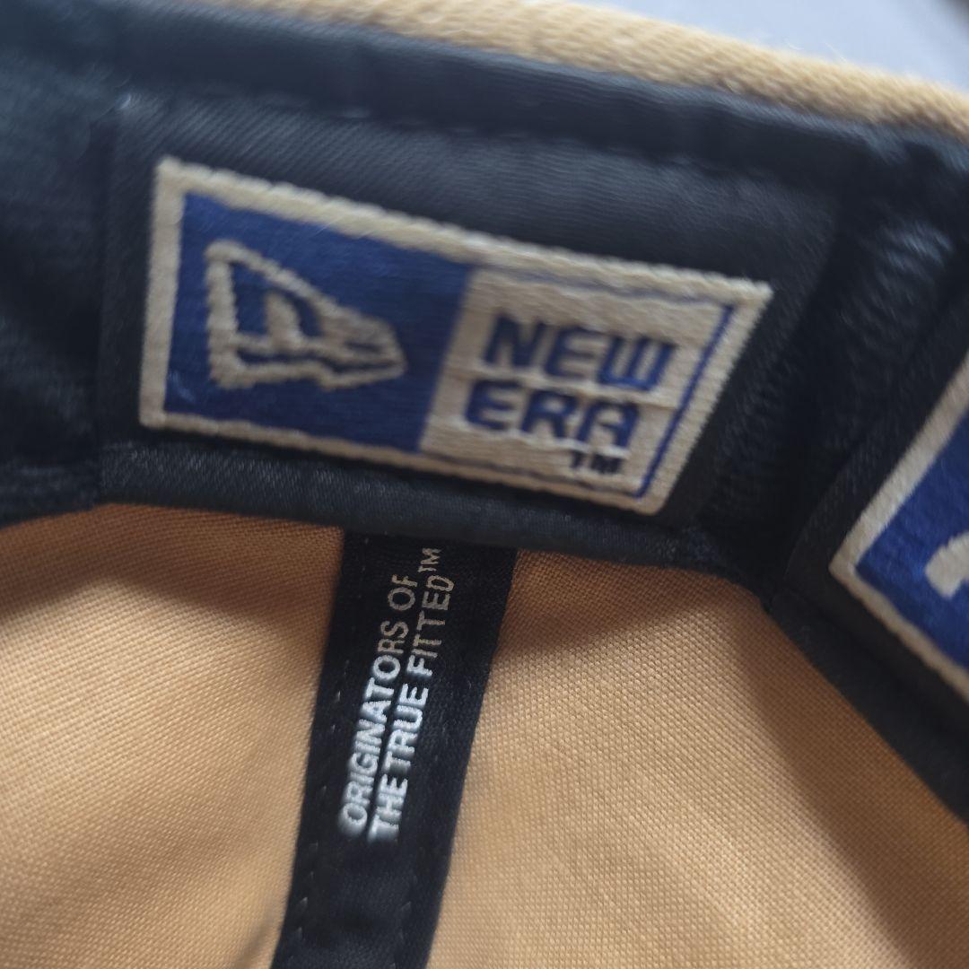 美品stussy × new era キャップ ALL Logo