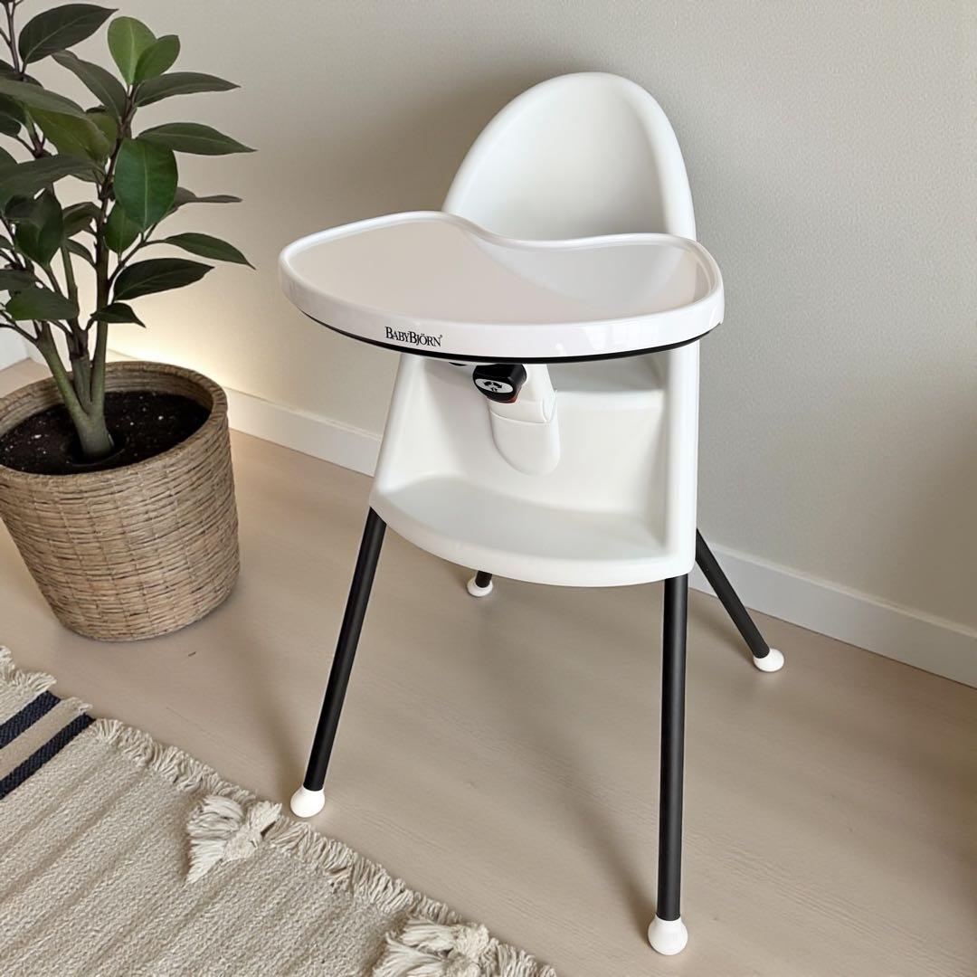 【廃盤品】BabyBjorn ベビービョルン ハイチェア ベビーチェア ホワイト