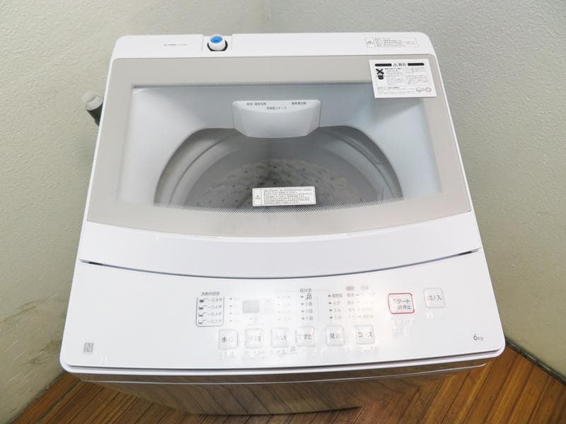 ニトリ 全自動洗濯機 6.0kg 2022年製 シンプル＆フルオート HS05