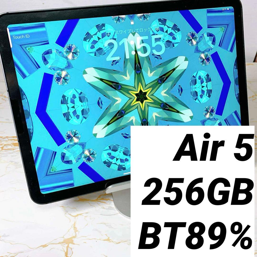 美品iPad Air 5 セルラー 256GB BT89%