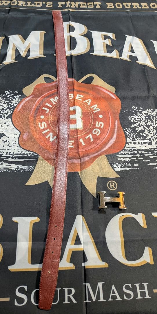 HERMES エルメス H バックル リバーシブル ベルト