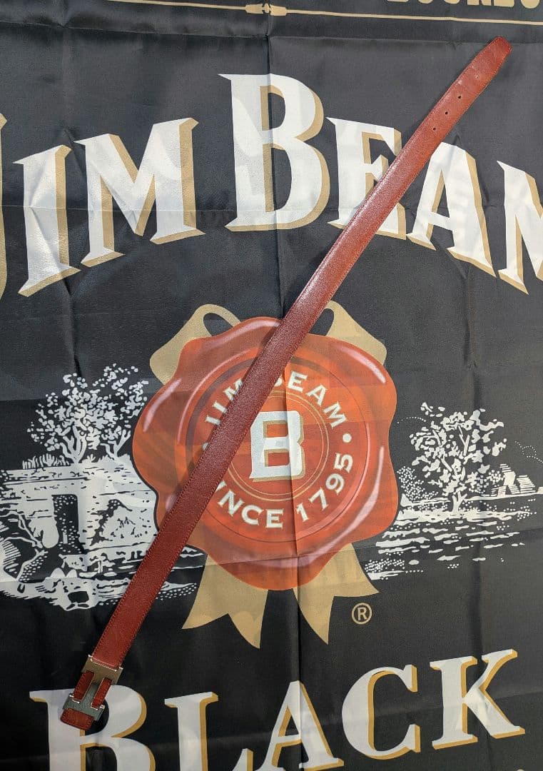 HERMES エルメス H バックル リバーシブル ベルト