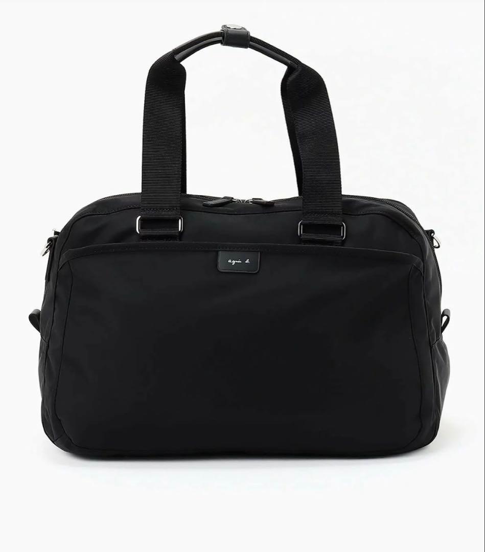 agnes.b2wayボストンバッグ ブラック