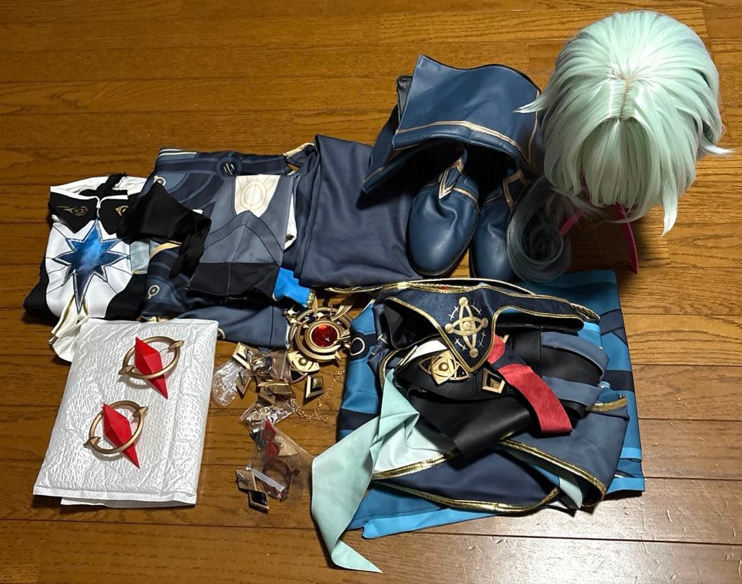 アナイクス コスプレ 衣装＋ウィッグ＋靴 フルセット 崩壊スターレイル