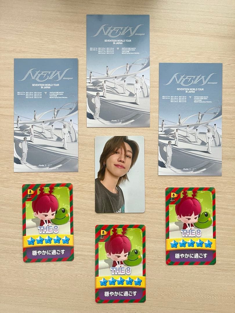SEVENTEEN THE8 ミンハオ トレカ FC 更新特典 パズル特典