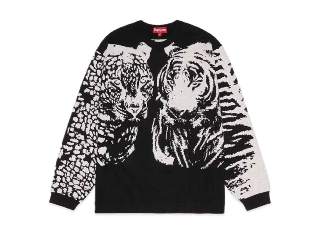 Supreme Big Cats Jacquard ニット