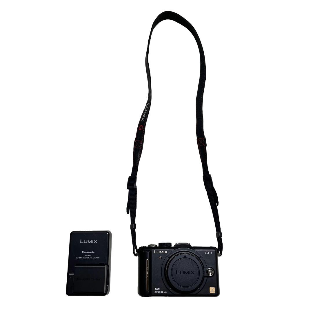 Panasonic LUMIX GF1 ボディ ストラップ 充電器 バッテリー