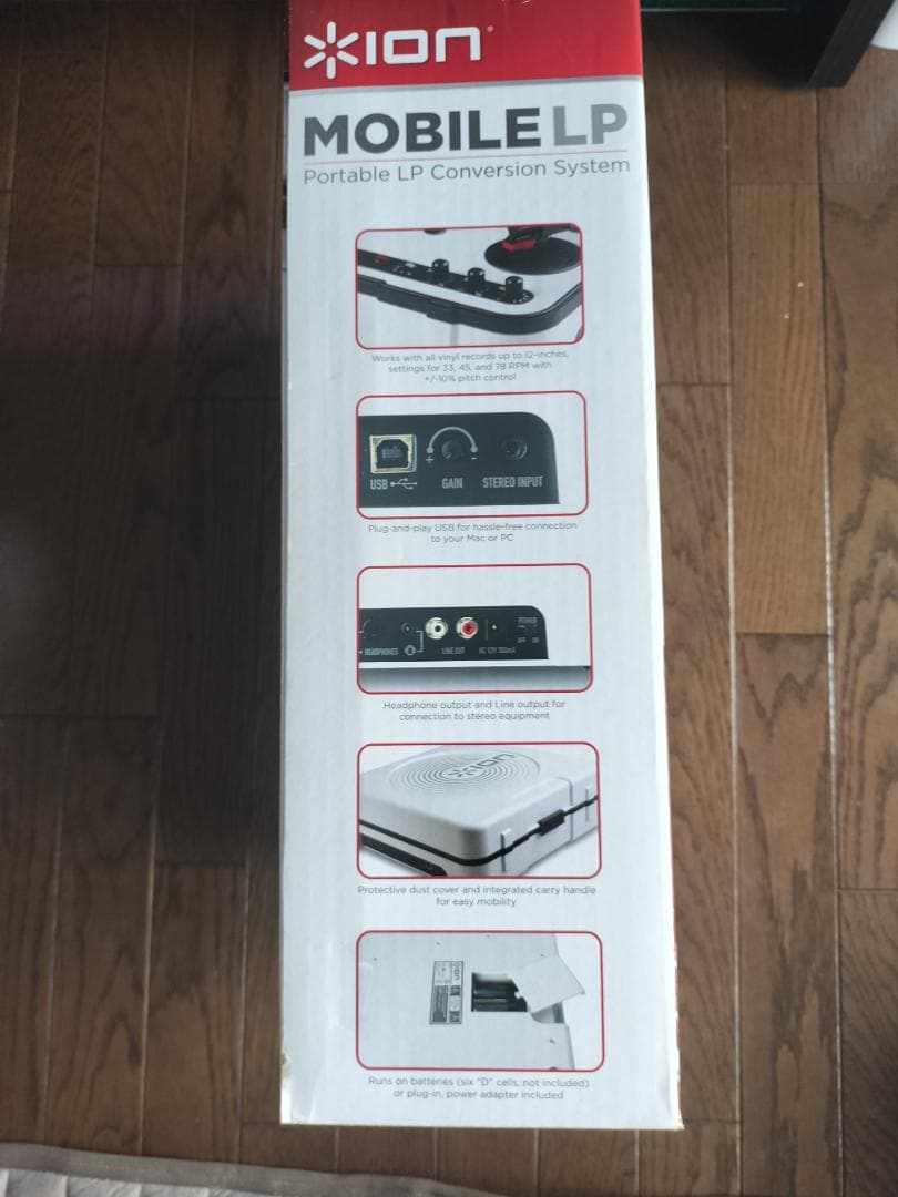 ION MOBILE LP ポータブルレコードプレーヤー