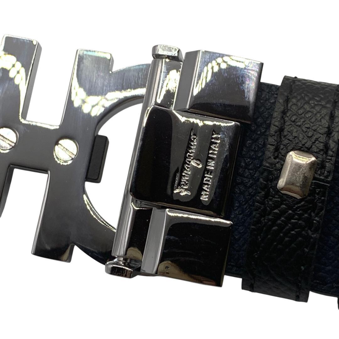 美品Ferragamo フェラガモ　ベルト リバーシブル　調整可 最大115cm