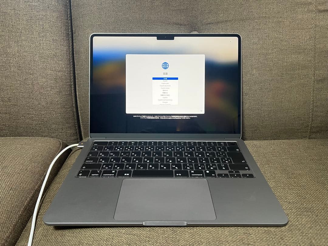 新中古品 macbook air M3 256GB 2024年モデル