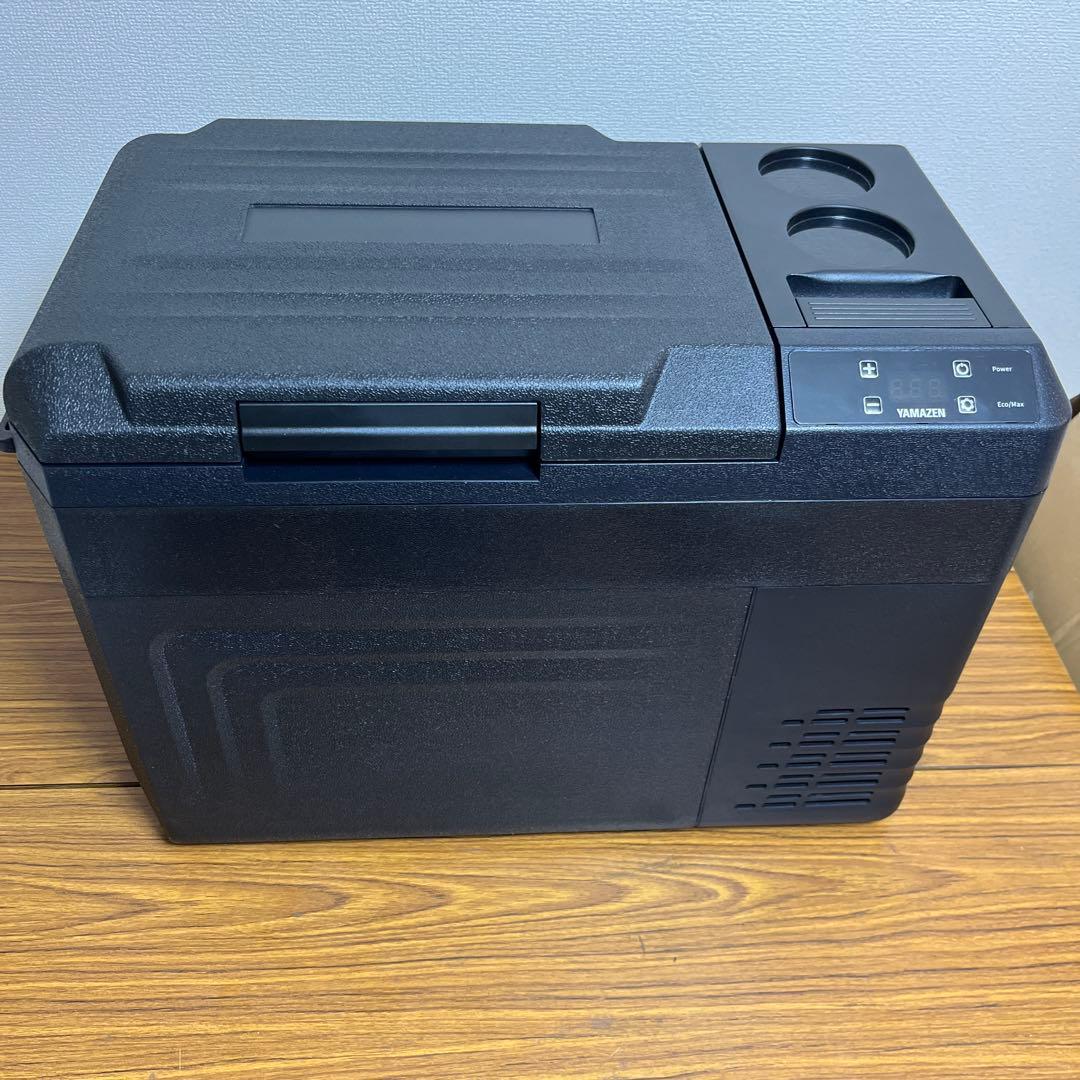 [山善] ポータブル冷凍冷蔵庫 25L コンプレッサー式AC/DC 2WAY電源