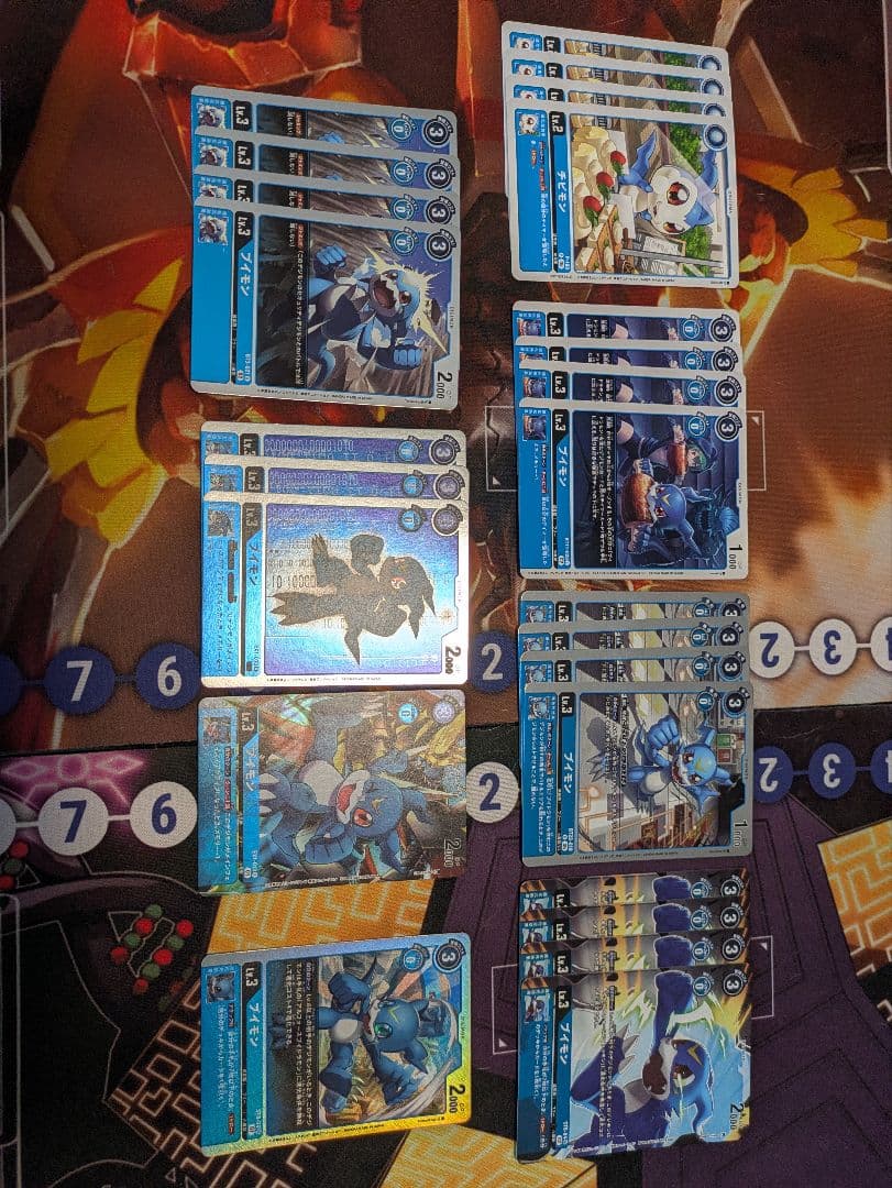 デジモンカードゲーム　アルフォースブイドラモン　デッキまとめ売り　四ノ宮リナ