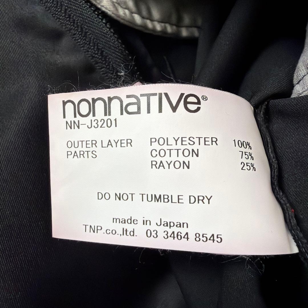 ジャケット・アウター nonnative STRANGER HOODED COAT