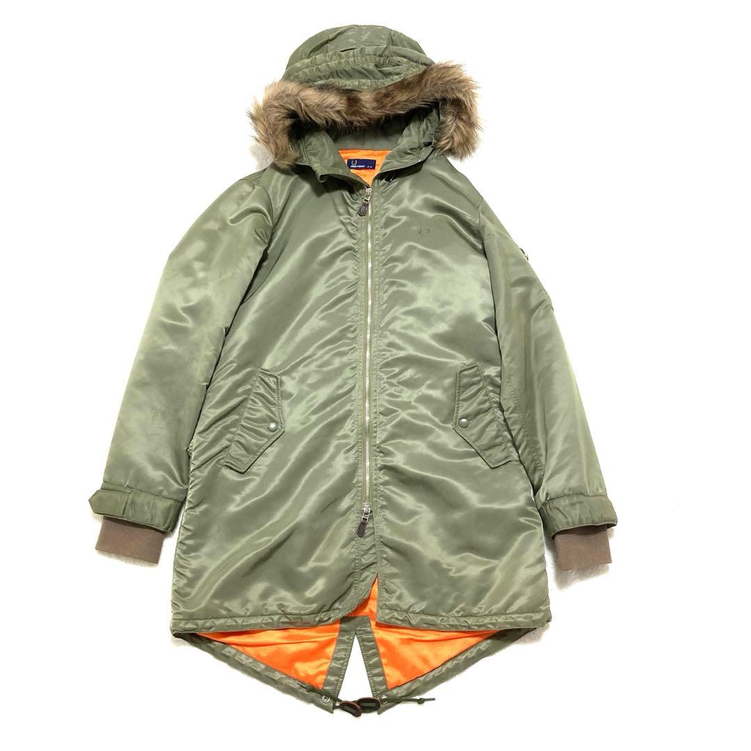FREDPERRY フレッドペリー モッズコート MA-1 M カーキ