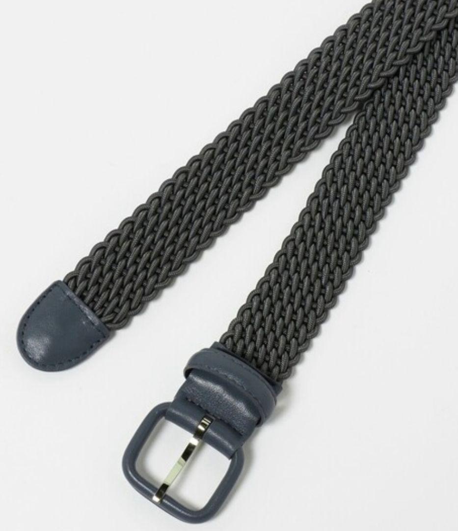 LAIGLON L’AIGLONレグロン 革巻きエラスティックメッシュベルト90