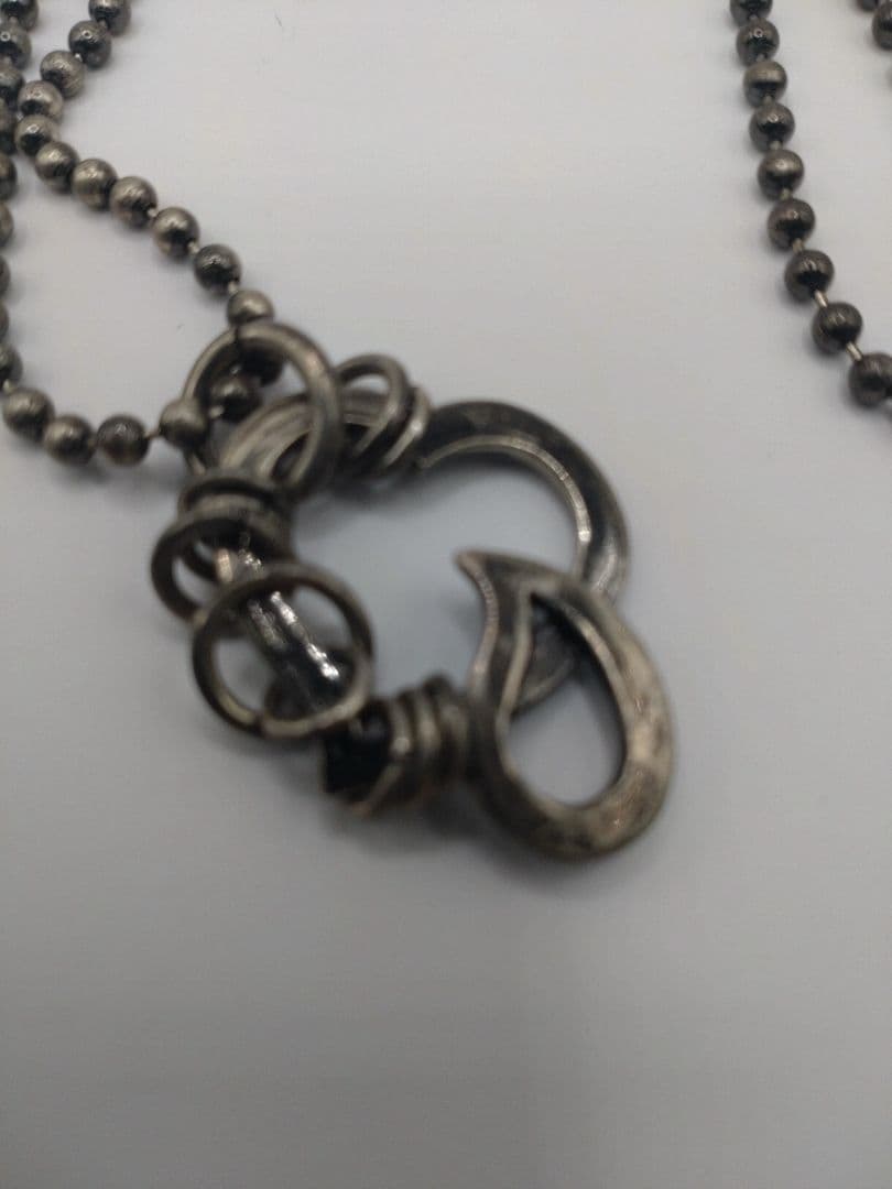 ナンバーナイン　ハート涙ネックレス