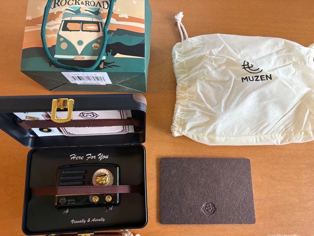 MUZEN OTR メタル Bluetoothスピーカー MW-2A1