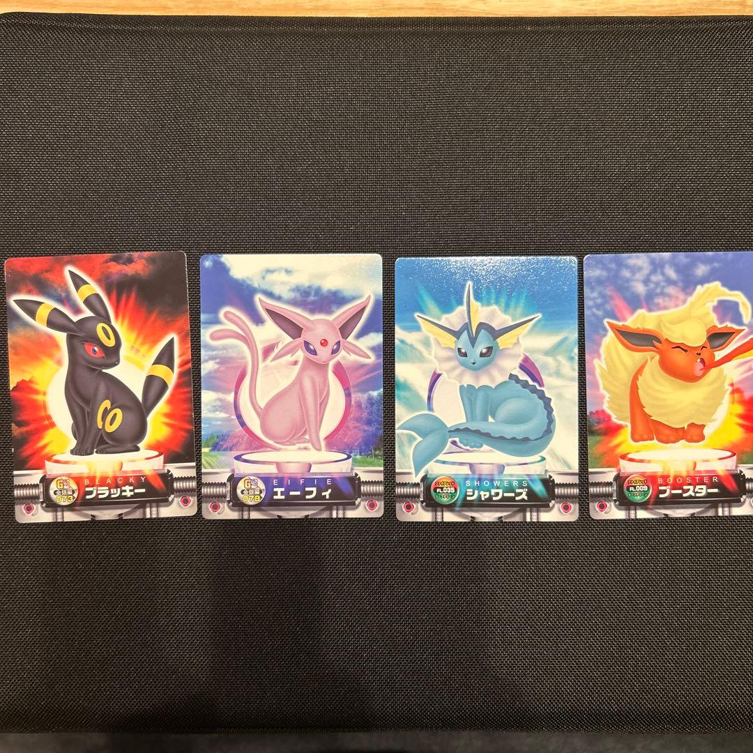 ポケモンアドバンスジェネレーション ブラッキー、エーフィ、シャワーズ、ブースター