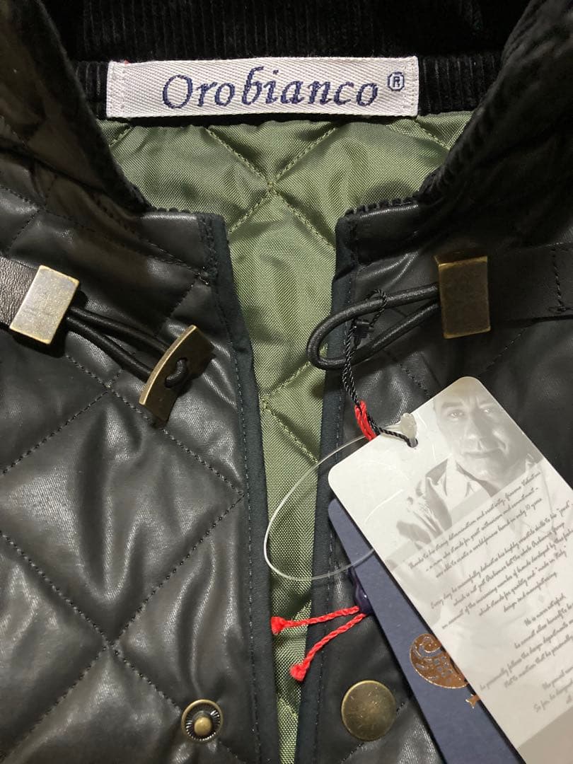 【希少！新品未使用品】オロビアンコ キルティング ジャケットコート
