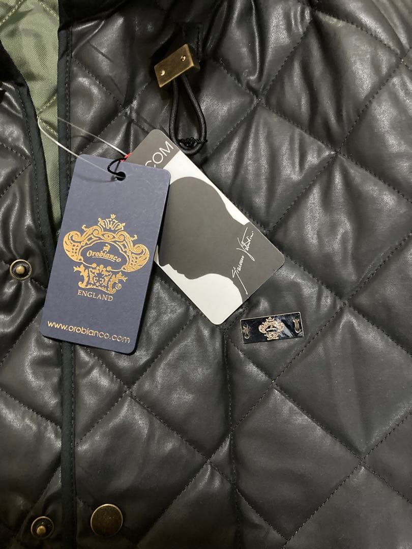 【希少！新品未使用品】オロビアンコ キルティング ジャケットコート