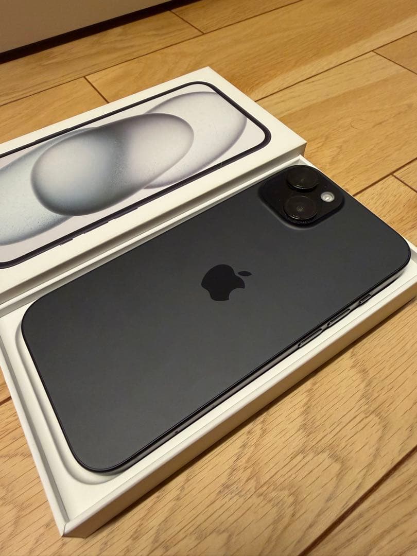 ※期間限定出品Apple iPhone15 128GB ブラック SIMフリー