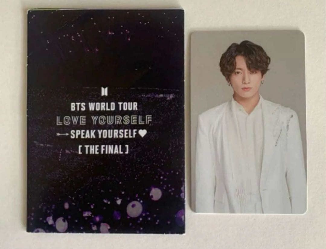 【パンフレット付き】SYS FINAL 公式 ソウルコン 会場トレカ ジョングク