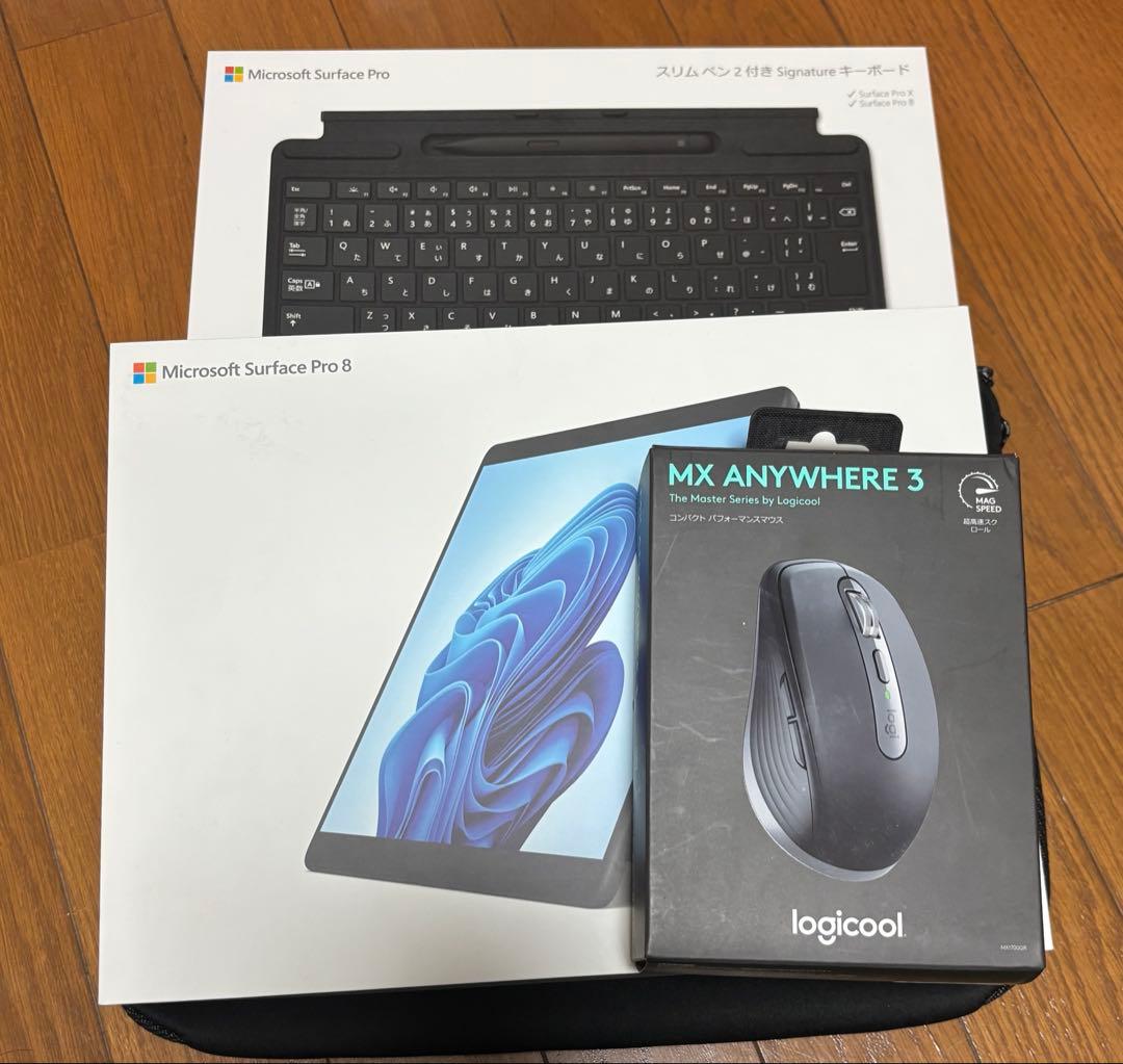 動作確認済み Surface Pro8 i5/8GB/256GB セット売り