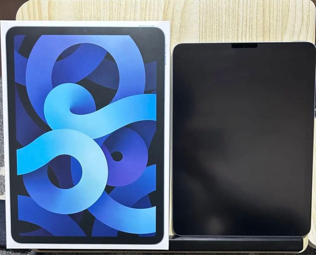 【美品】92% iPad Air  第4世代 64GB スカイブルー Wi-Fi