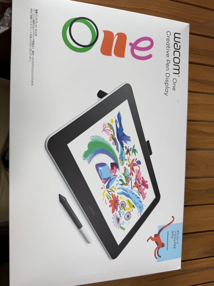 液タブ・ペンタブ WACOM One Creative Pen Display DTC133W0D