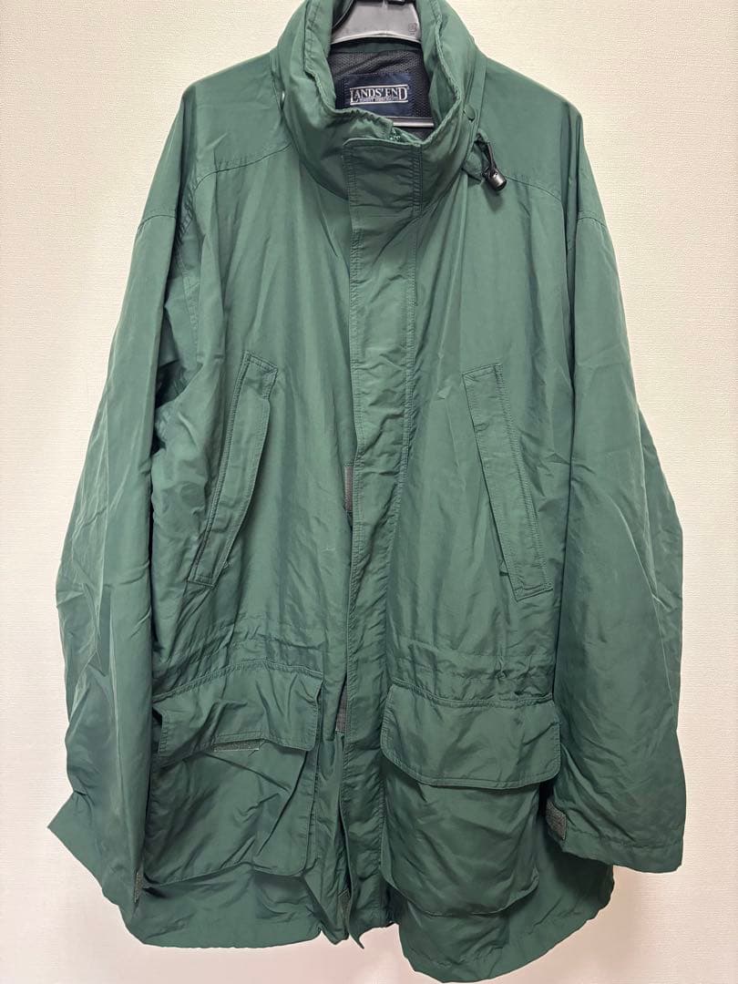 90sLANDS'END モッズコート マウンテンパーカー 古着