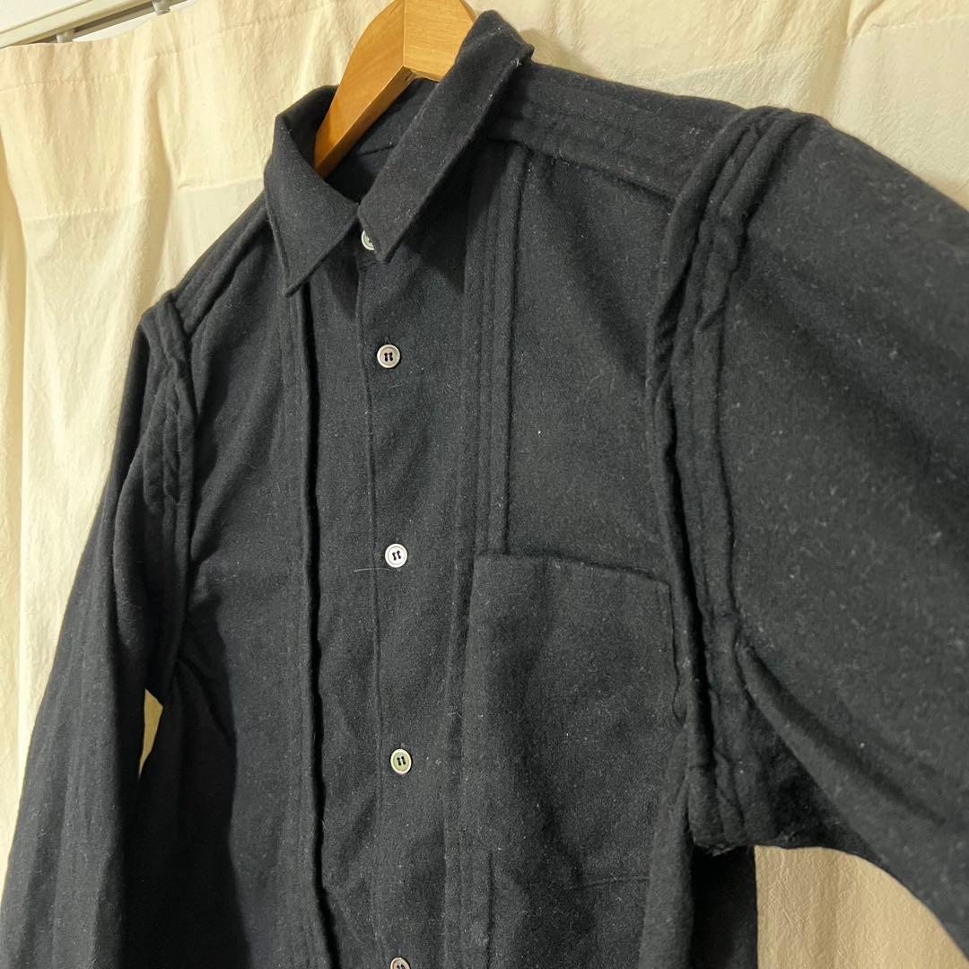 comme des garçon homme plusAD1999 ウールシャツ