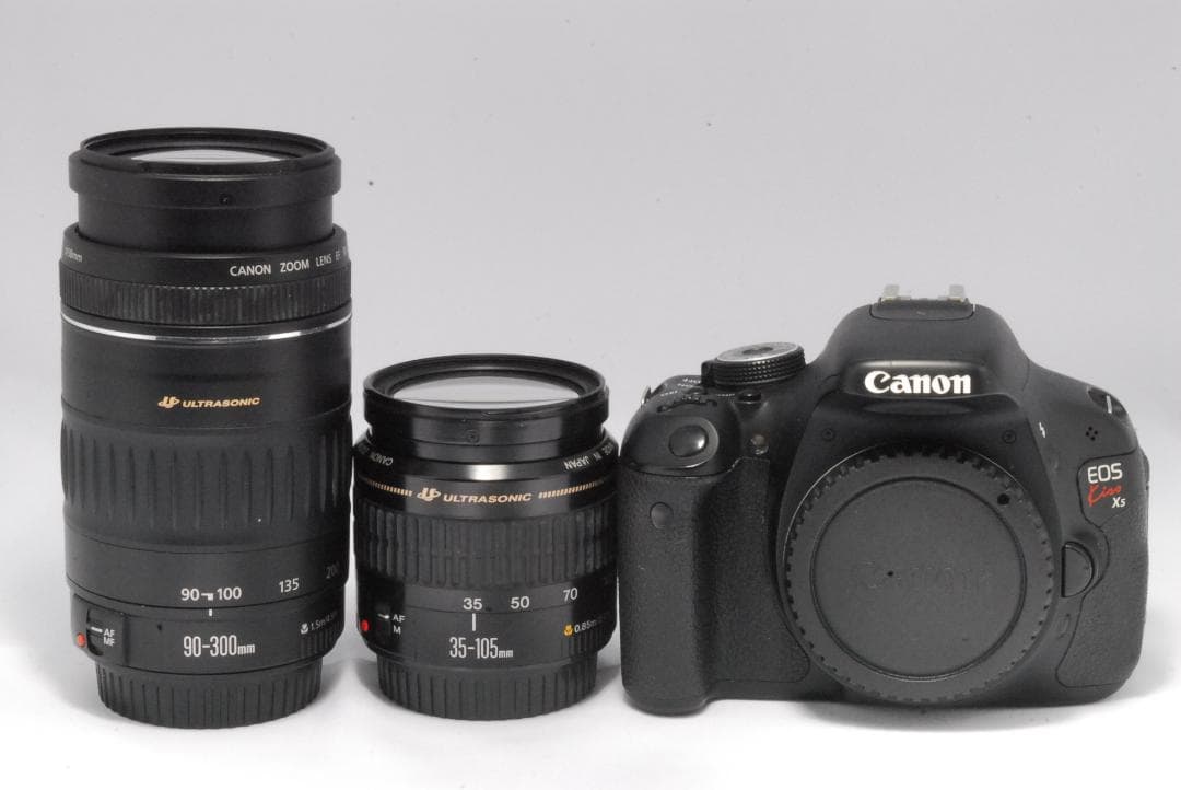 Canon kiss x5 お得なダブルレンズセット 付属品充実 状態良好品