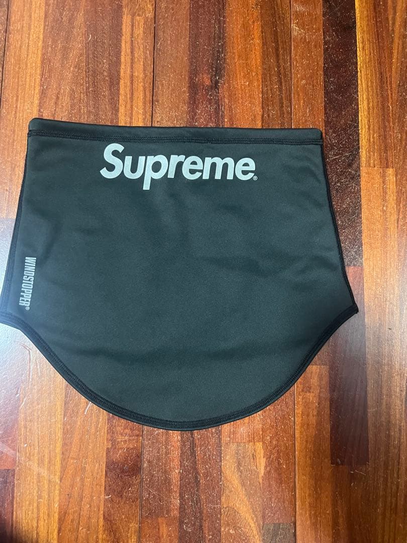Supreme WINDSTOPPER ネックウォーマー ブラック
