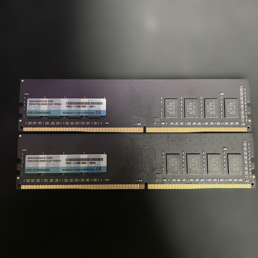 DDR4 3200 16gb 2枚セット