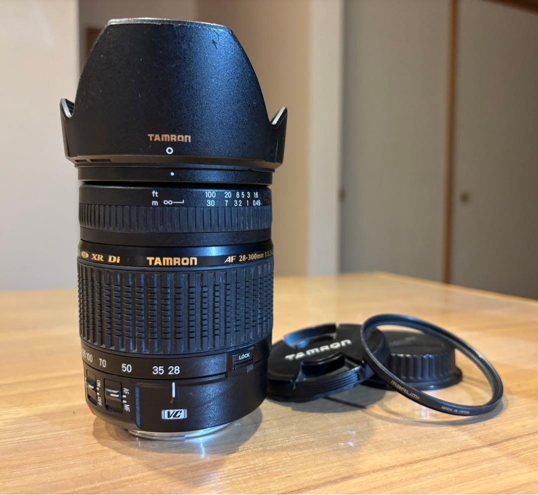 手ぶれ補正付き　タムロンAF 28-300mm 1:3.5-6.3 Canon用