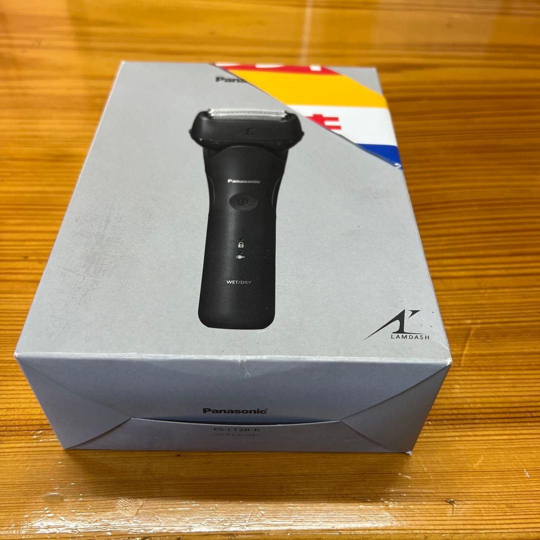 新品パナソニックメンズシェーバーラムダッシュ3枚葉ES-LT2B-K￼￼