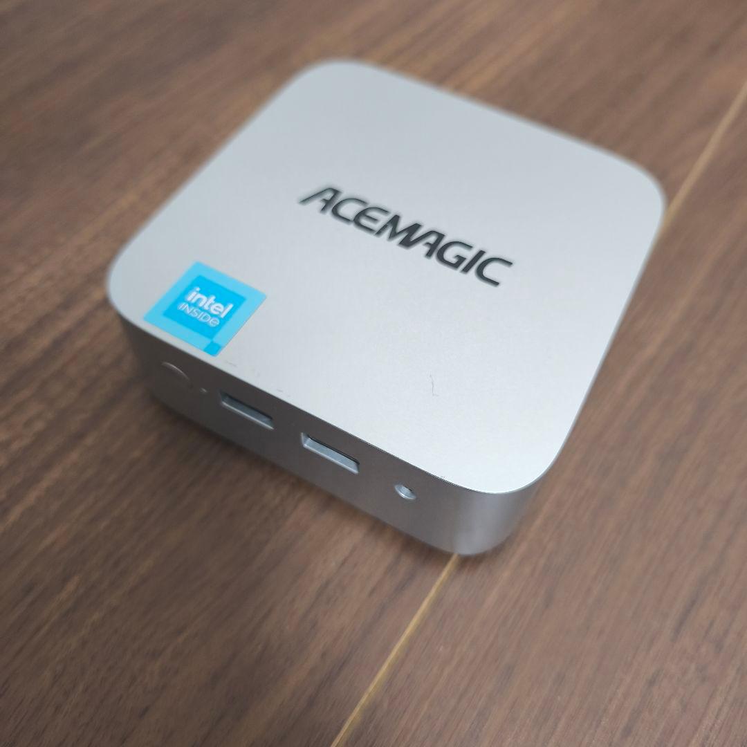 ミニPC ACEMAGIC Vista Mini V1 Silver N150