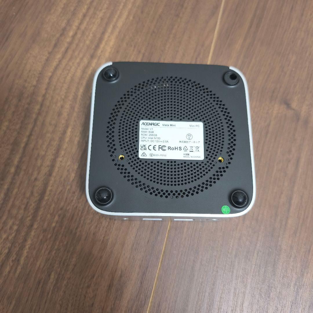 ミニPC ACEMAGIC Vista Mini V1 Silver N150