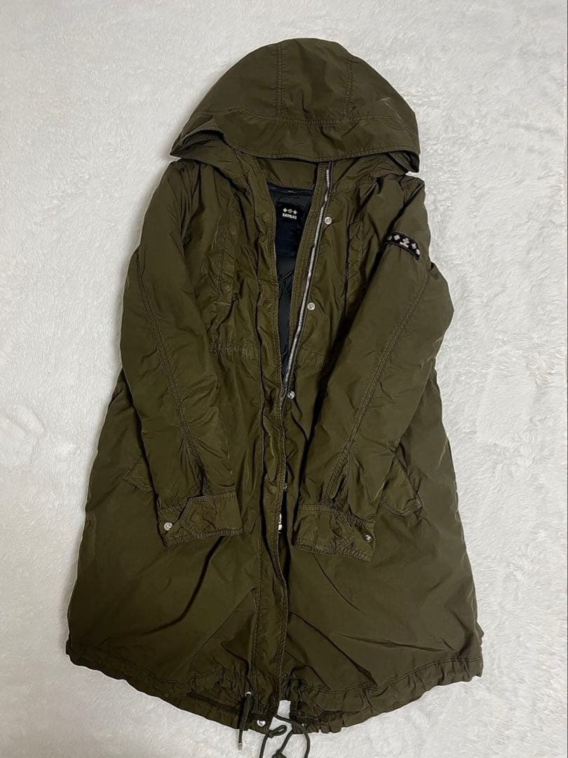 TATRAS モッズコート ダウンライナー付 カーキ サイズ02